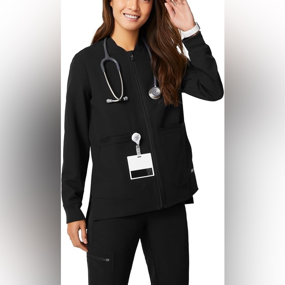 Figs Black Women's Jacket